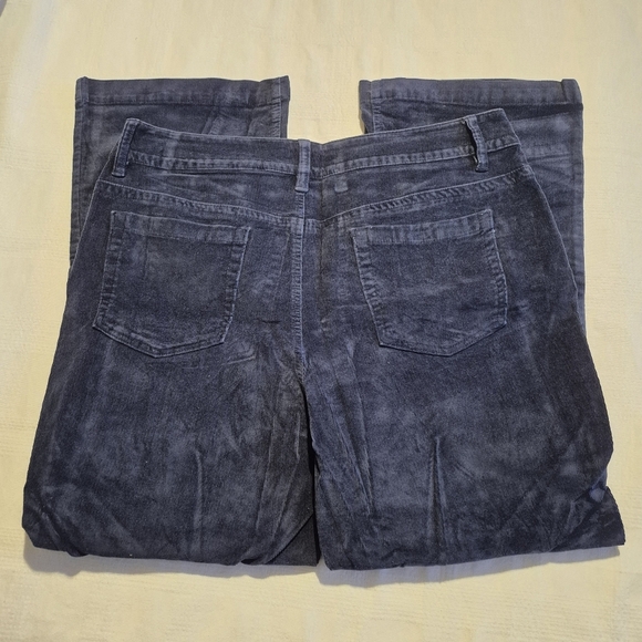 Faded Glory women's size 20W navy blue stretch corduroy pants, EUC - Picture 4 of 7
